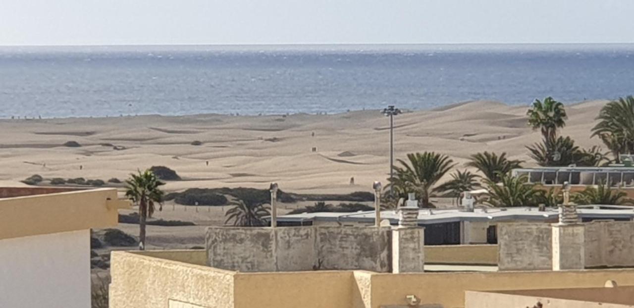 Playa Del Ingles. Apartamento Al Lado Del Oceano San Bartolomé 외부 사진
